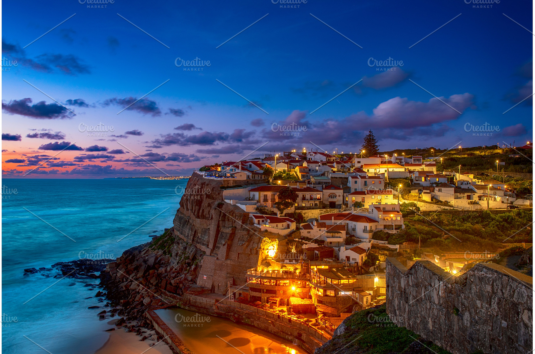 View Of old Azenhas do Mar town In, an Architecture Photo by Nature and travel