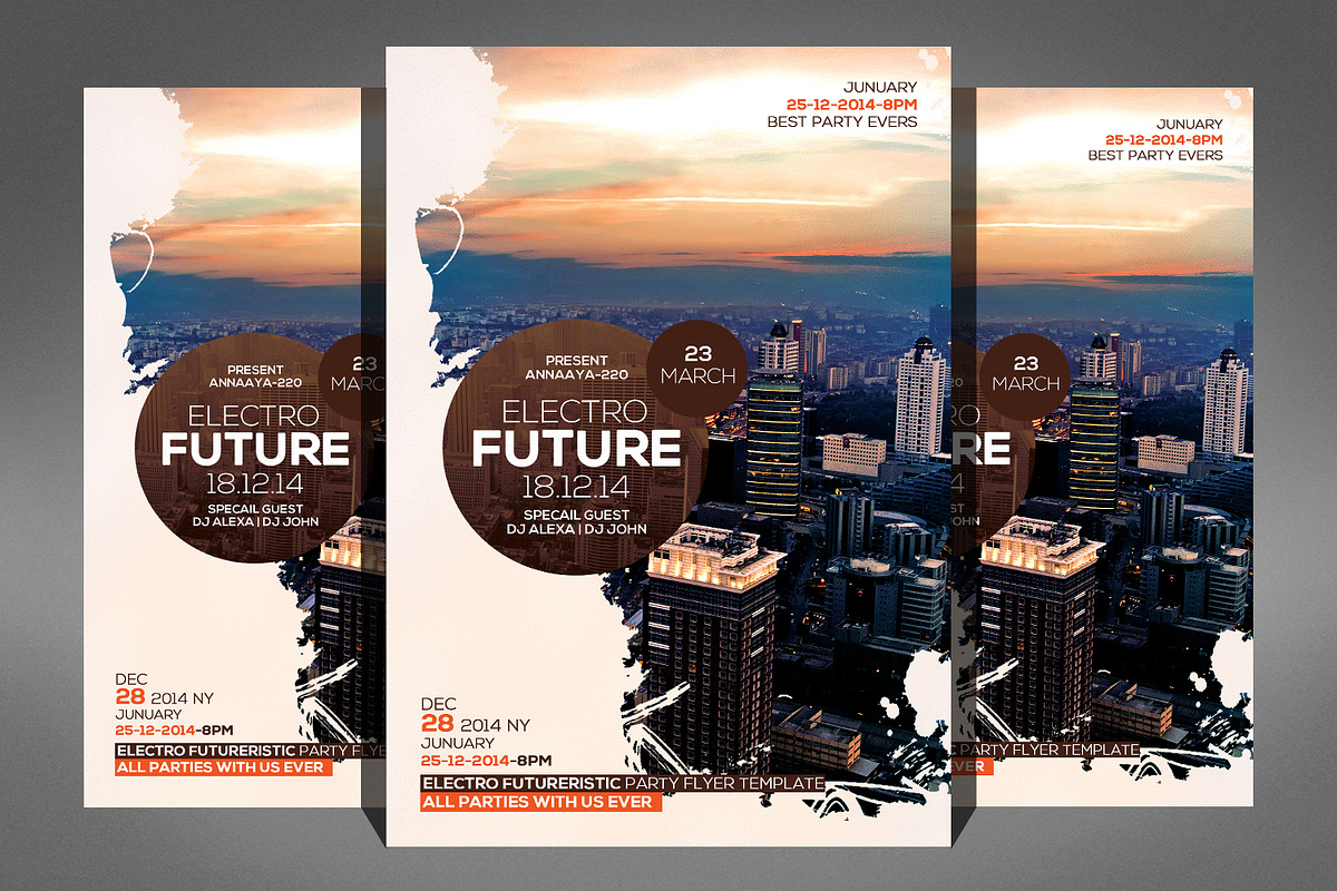100 Party Flyer Bundle, a Flyer Template by Graphic Templates (Photo 45 of 101)