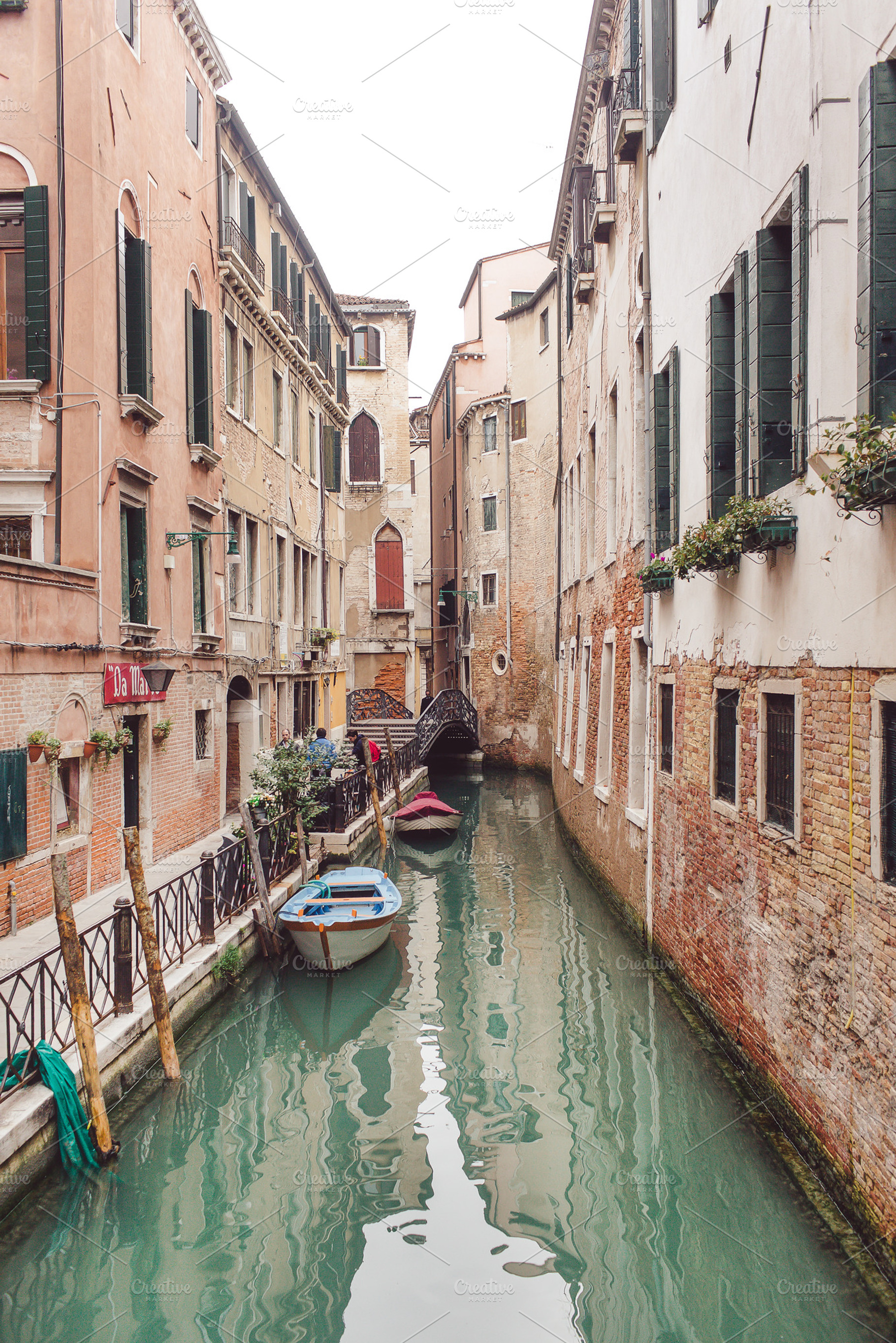 Canal View - Venice, Italy, a Photo by Kunkel Adventures