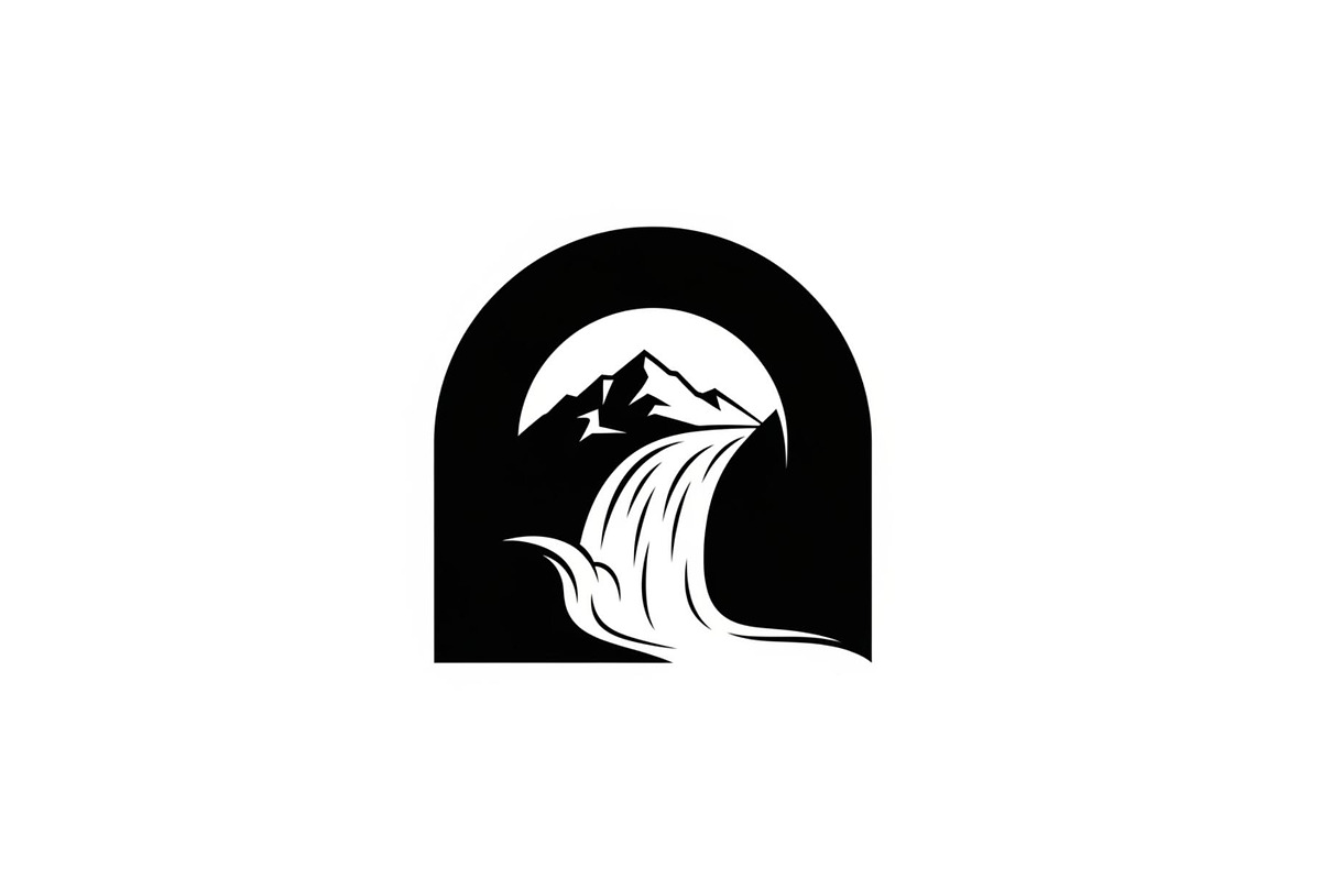 Waterfall Arch Landscape SVG Bundle, an Illustration by jahid234 (Photo 27 of 31)