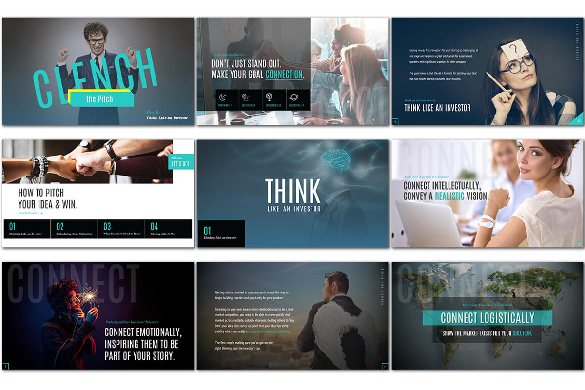 The Pitch, A PowerPoint Presentation, a Presentation Template by Bryant Design (Photo 3 of 5)