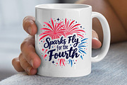 Sparks Fly for the Fourth SVG #2, an Illustration by Awieee1 (Thumbnail 3 of 4)