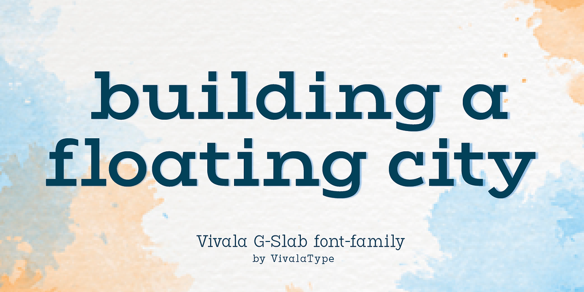 Vivala G-Slab, a Slab Serif Font by Johannes Hoffmann (Photo 4 of 8)