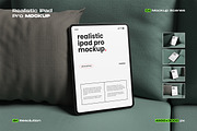Realistic iPad Pro Mockup, an iPad Mockup by My Code Std (Thumbnail 1 of 5)