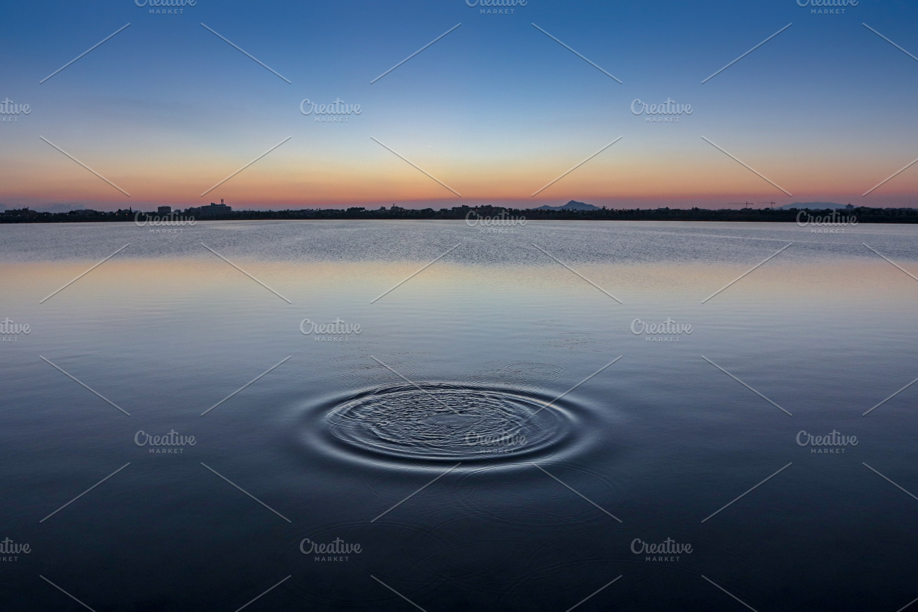 Water. Silence 1, a Nature Photo by Wonderful World