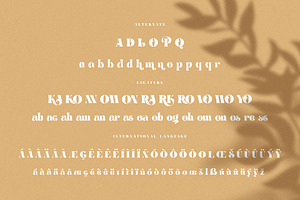 Brenham - Trendy Serif Font