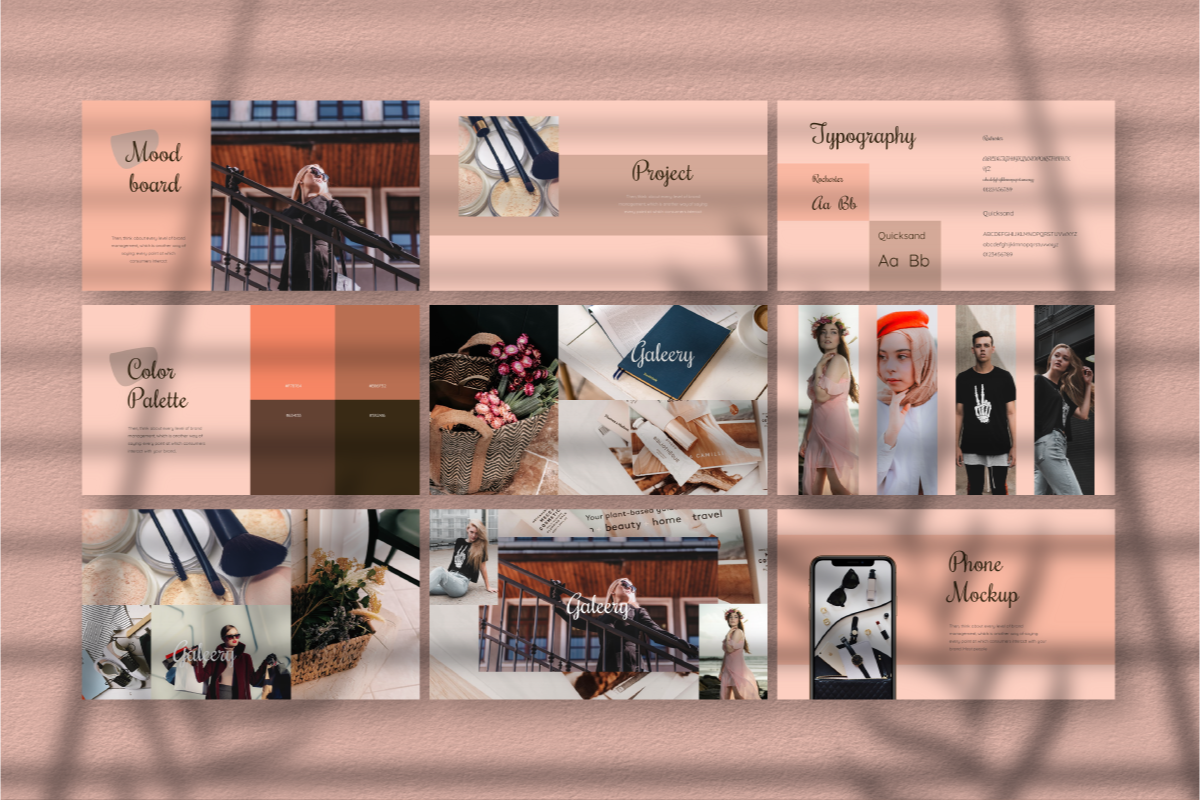 New Pashion Google Slide Template, a Presentation Template by Inkofert (Photo 7 of 11)