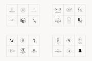 Monogram Logo Kit Bundle, a Branding & Logo Template by Studio Kumo (Thumbnail 11 of 14)