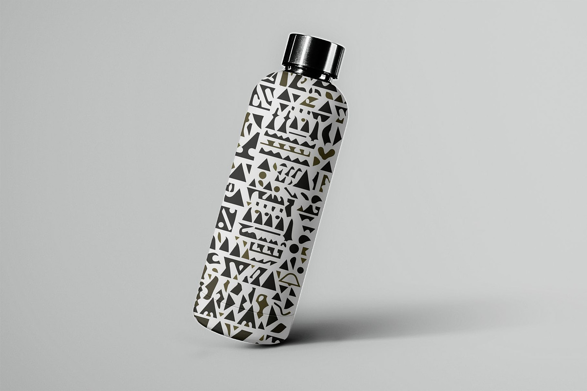 41 seamless black white mix pattern, a Pattern Graphic by ARTOZEN DIGITAL (Photo 9 of 14)