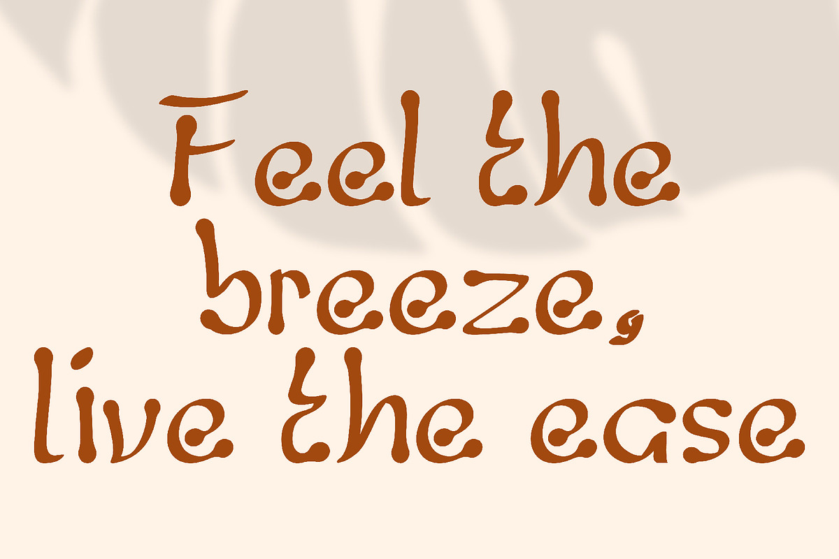 Giwali - Handwritten Tropical Font, a Handwritten Font by Boril Std (Photo 3 of 10)