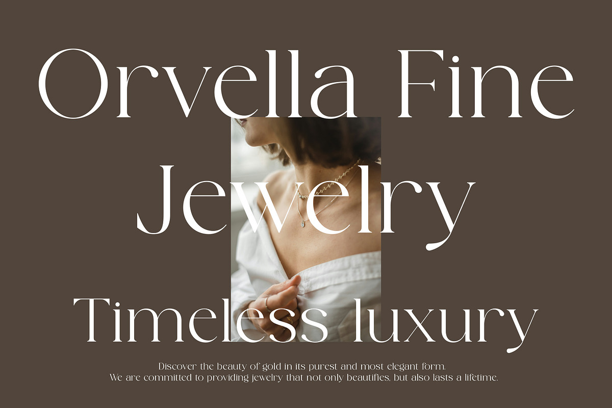 Derona | Modern And Elegant, a Serif Font by Muflieart (Photo 7 of 10)