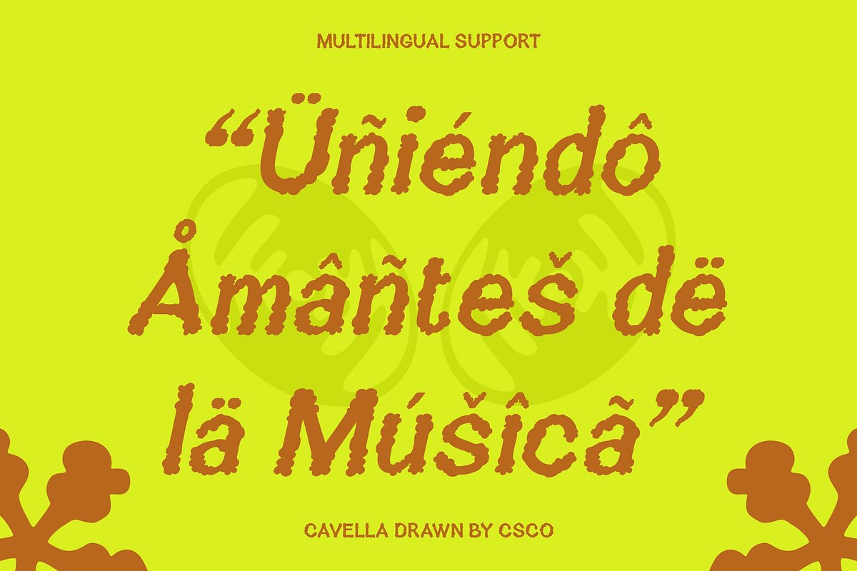 Cavella Drawn, a Sans Serif Font by Craft Supply Co. (Photo 4 of 8)