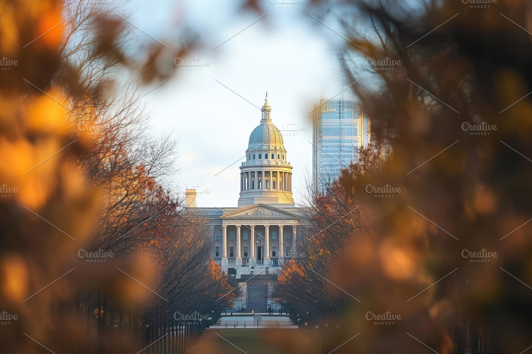 Beautiful view of a historic buildin, a Photo by Tanuart