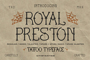 STH Royal Preston, a Slab Serif Font by Sitintahitam (Thumbnail 1 of 5)
