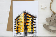 Cute Construction Watercolor Clipart, an Illustration by Designworld (Thumbnail 6 of 9)