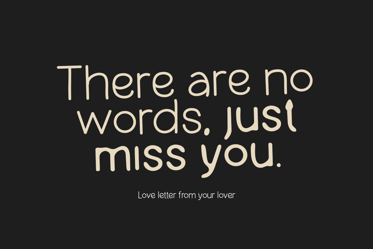 Kangen sans, a Sans Serif Font by Ideal Eksis (Photo 3 of 9)