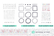 60 Funny Doodle + 14 Patterns, an Object Graphic by Apolinarias Art (Thumbnail 5 of 9)
