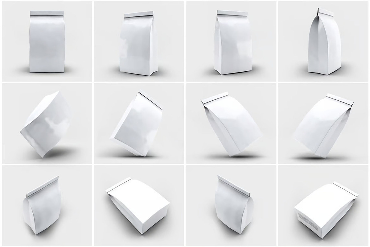 Paper Bag Mock-Up, a Packaging Mockup by DesignRushMarket (Photo 6 of 8)