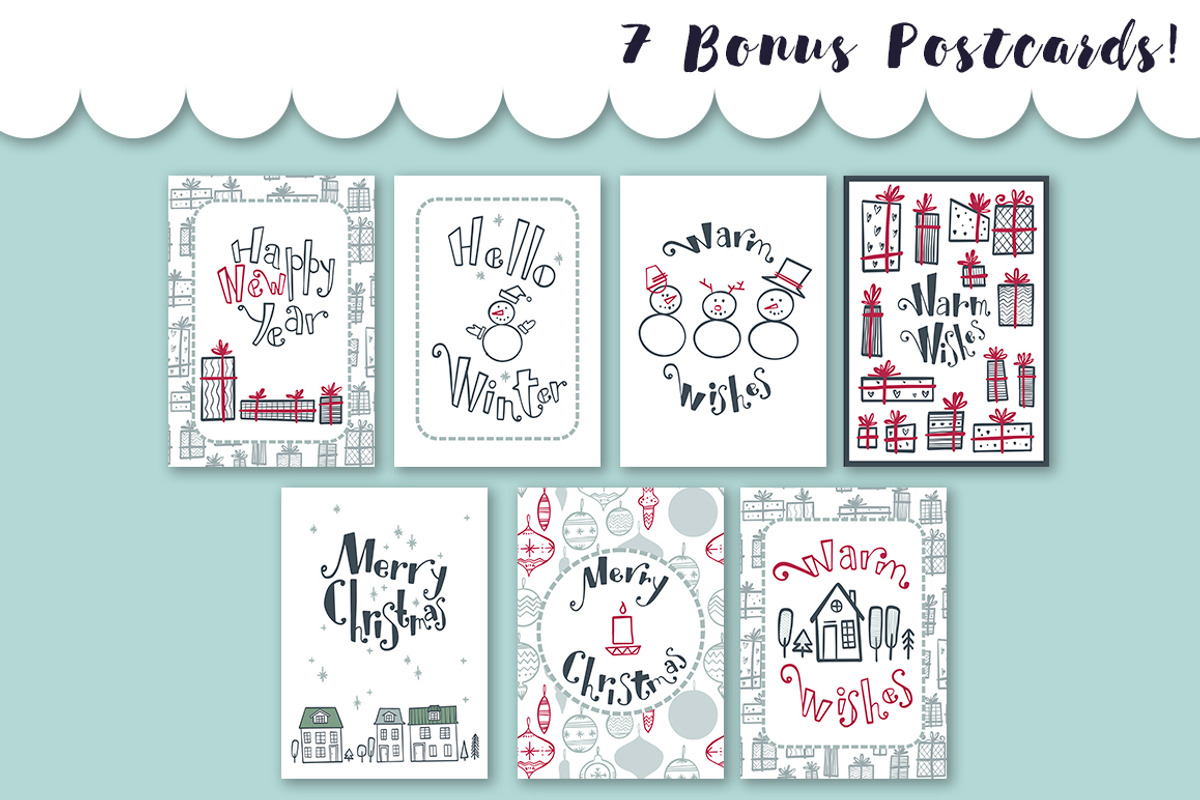 Nordic Christmas -pattern collection, a Pattern Graphic by Ja Polina ArtShop (Photo 5 of 6)