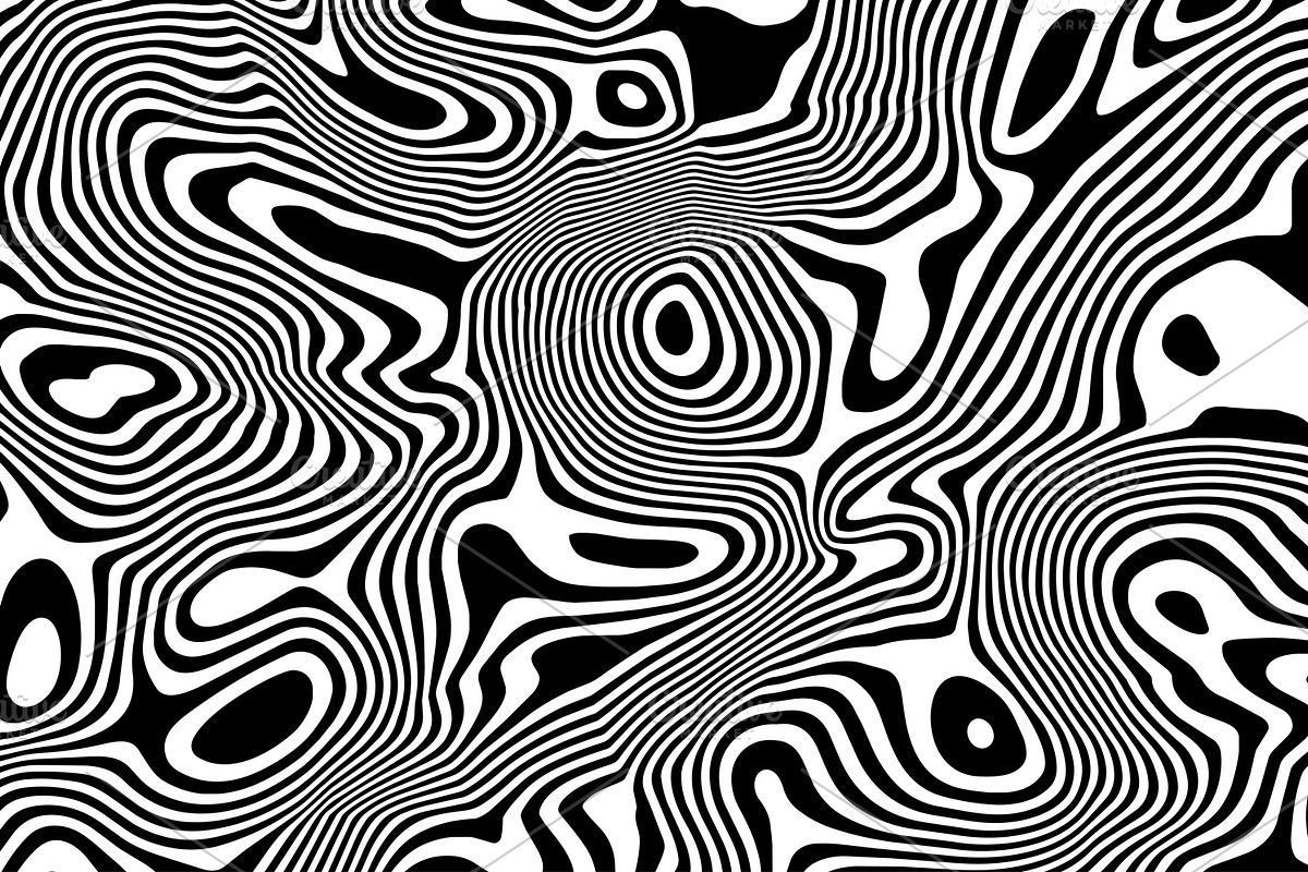 Liquify Lines Effect Backgrounds, a Background Graphic by alexdndz (Photo 2 of 5)