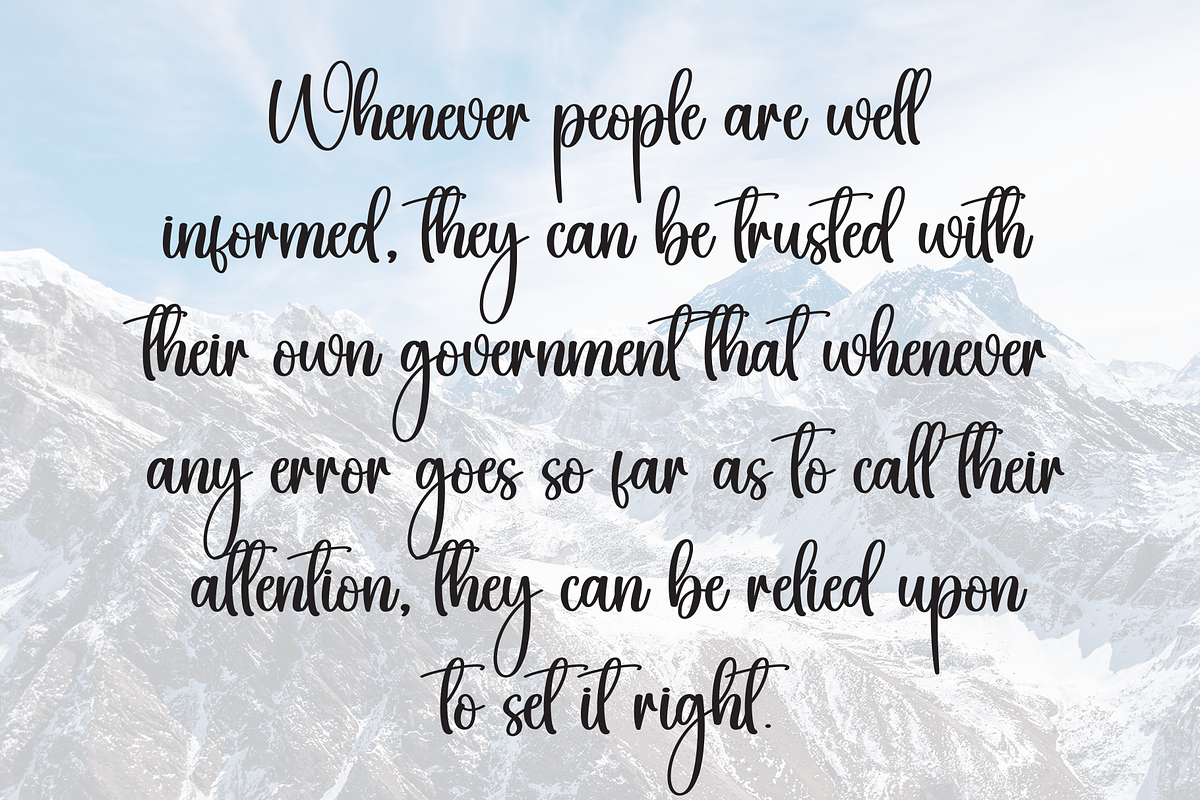 Splatter | Script Font, a Handwritten Font by Scratchones (Photo 6 of 9)