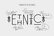 Thin Line Font Bundle: 7 in 1, a Symbol Font by Struvictory.art (Thumbnail 27 of 30)