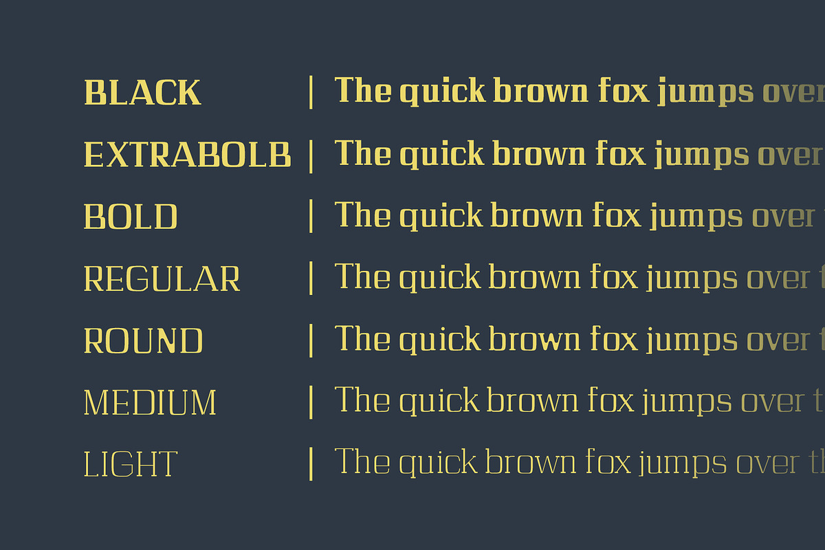 Calvin Slab Serif Font Family preview 4