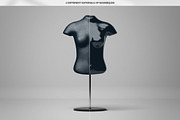Female T-Shirt Mannequin Mock-Up, an Advertising Mockup by MassDream (Thumbnail 10 of 12)