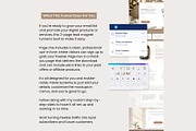 Systeme.io Brown Lead Funnel, a Landing Page Template by Hayley's Digital Hub (Thumbnail 2 of 10)
