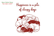 Whimsical Dog Mom Cat Mom Pet Lover, an Animal Illustration by GlitterCraft (Thumbnail 8 of 21)