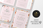 Wedding Invitation Suite - Wanda, an Invitation Template by Print The Love Boutique (Thumbnail 2 of 10)