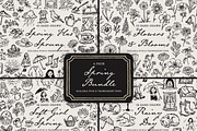 Spring Floral Doodle Line Art Bundle, an Object Illustration by The October Creative (Thumbnail 1 of 13)
