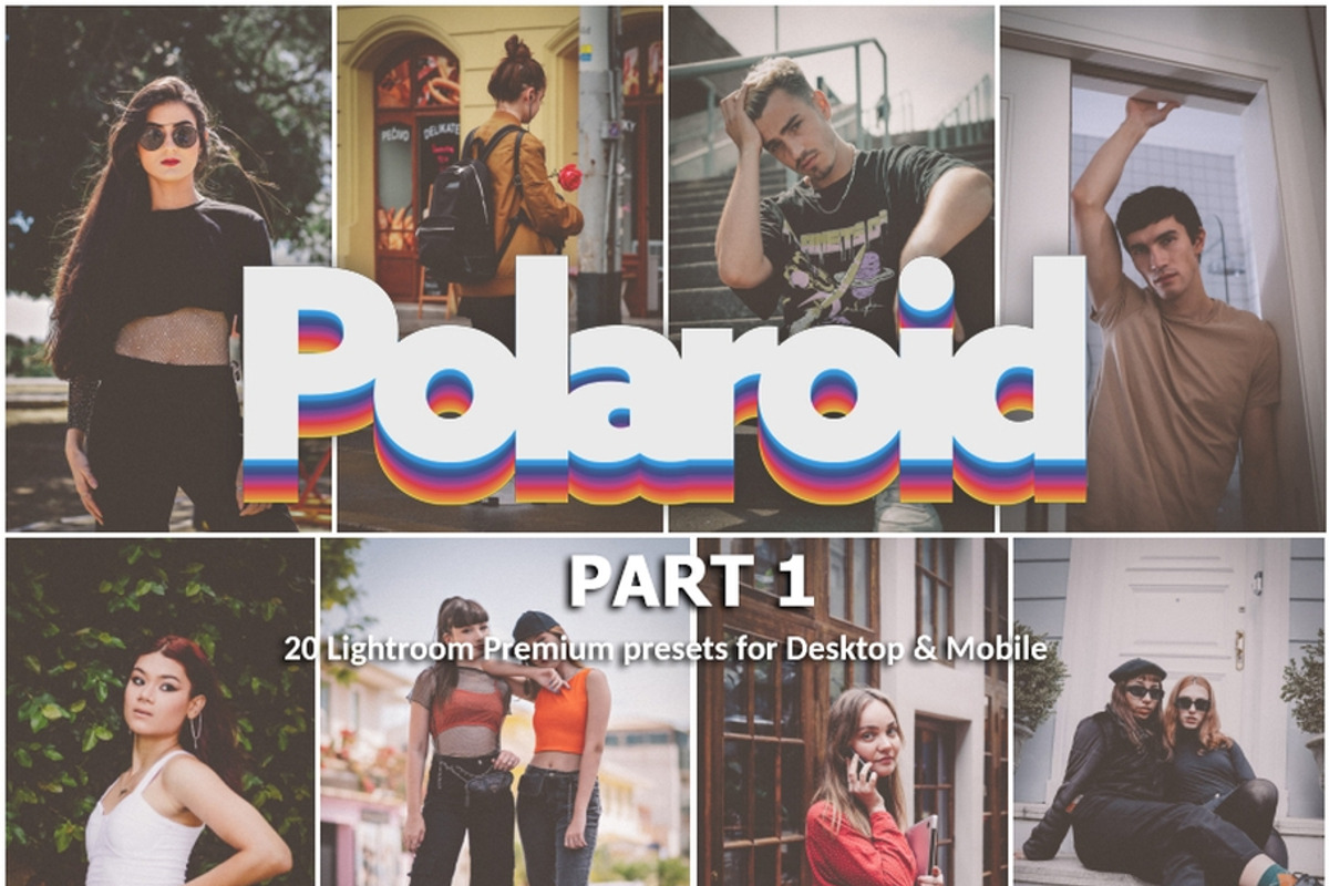 20 Lightroom Presets Polaroid part 1, a Preset Add-On by PerfectStudioPresets (Photo 1 of 10)