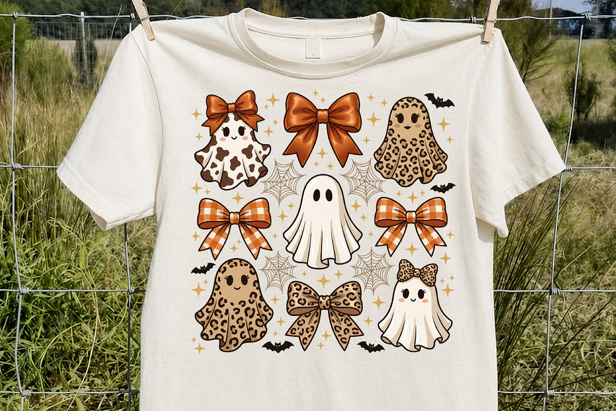 Leopard Print Ghost PNG, a Seasonal Illustration by Rose Art (Photo 2 of 7)