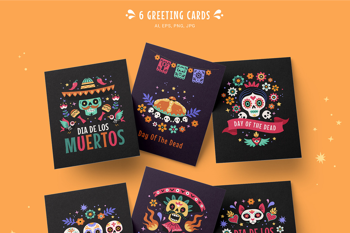Dia De Los Muertos collection, an Illustration by 12pm-am (Photo 3 of 7)