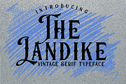 The Landike, a Serif Font by Canden Meutuah (Thumbnail 1 of 7)