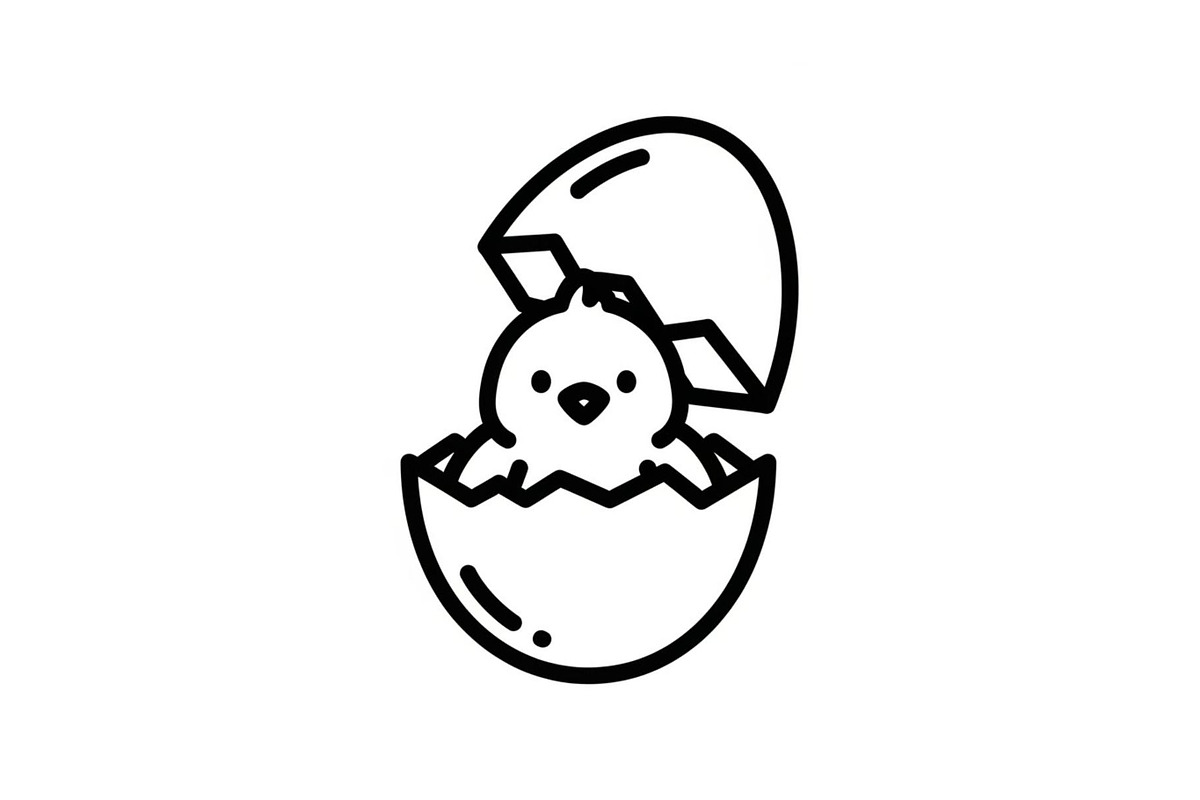 50 Easter Bunny Egg Icon Bundle, an Illustration by Artivon (Photo 45 of 51)
