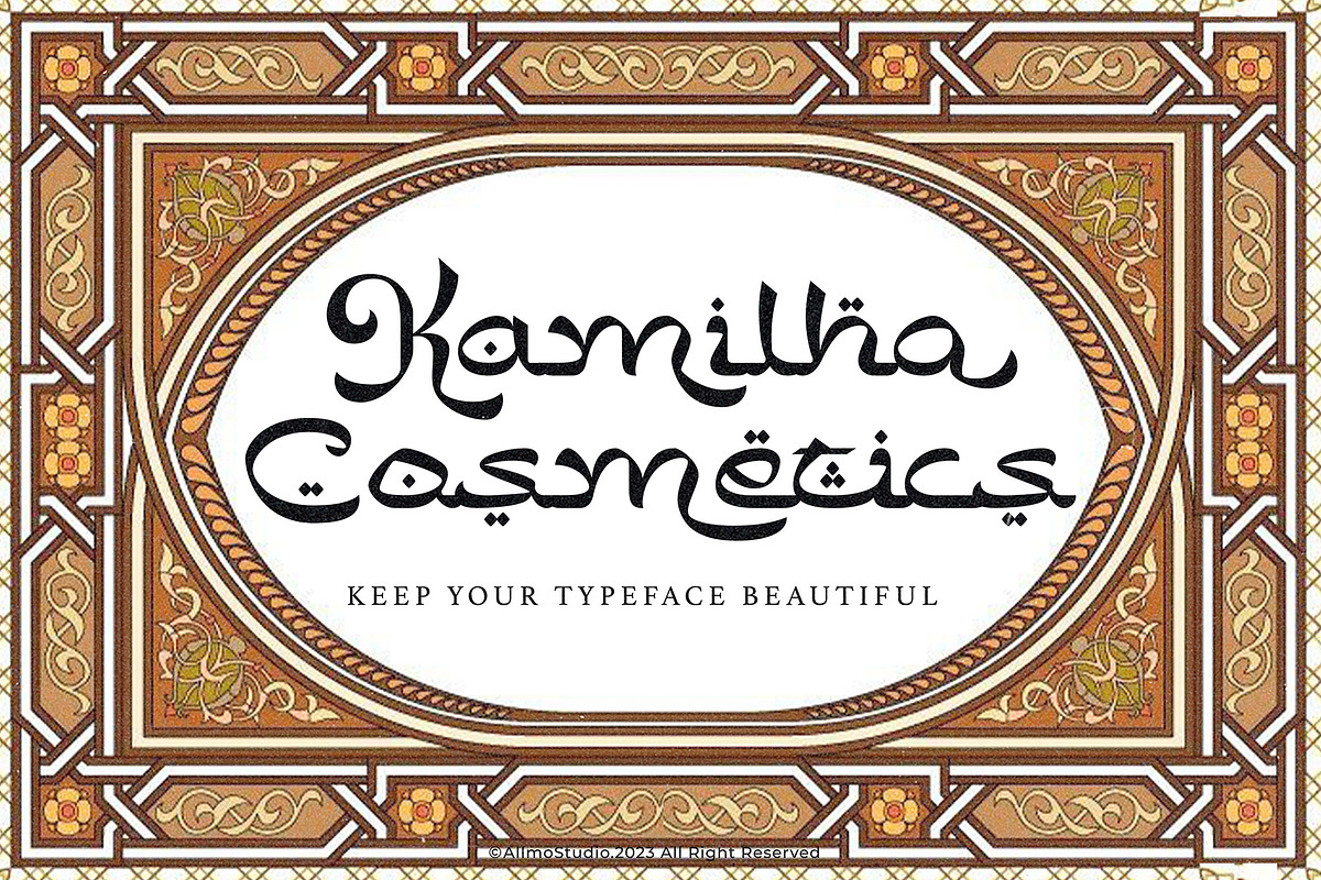 Berka Ramadhan, a Script Font by Allmostudio (Photo 4 of 13)