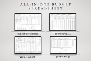 Mega Financial Spreadsheet Bundle