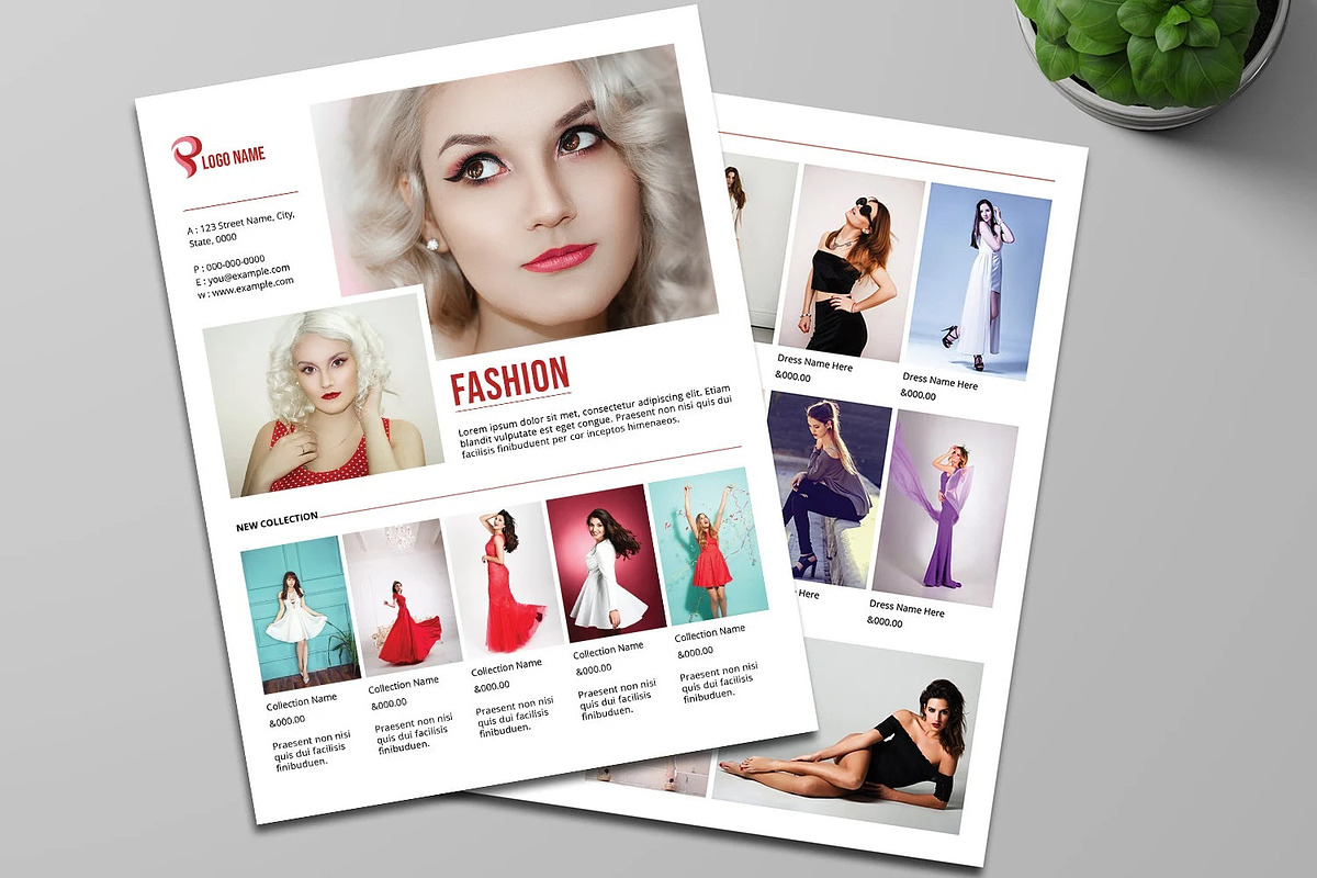 Fashion Product Promotion Flyer, a Flyer Template by retrographix (Photo 2 of 3)