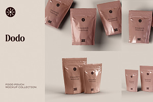 Digital Food Pouch Mockup