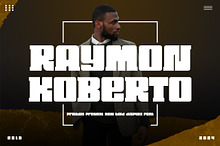 Raymond Koberto || Bold Display Font