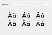Milne - A Bold Sans Serif, a Sans Serif Font by Cassandra Cappello (Thumbnail 9 of 11)
