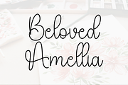 Amellia Family, a Handwritten Font by InermediaSTUDIO (Thumbnail 7 of 8)