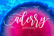 Adasmine Clean & Textured Script, a Script Font by Studio design (Thumbnail 7 of 22)
