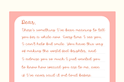 LOVE PEACH LOVELY DUO FONT, a Font by Kanink Studio (Thumbnail 4 of 9)
