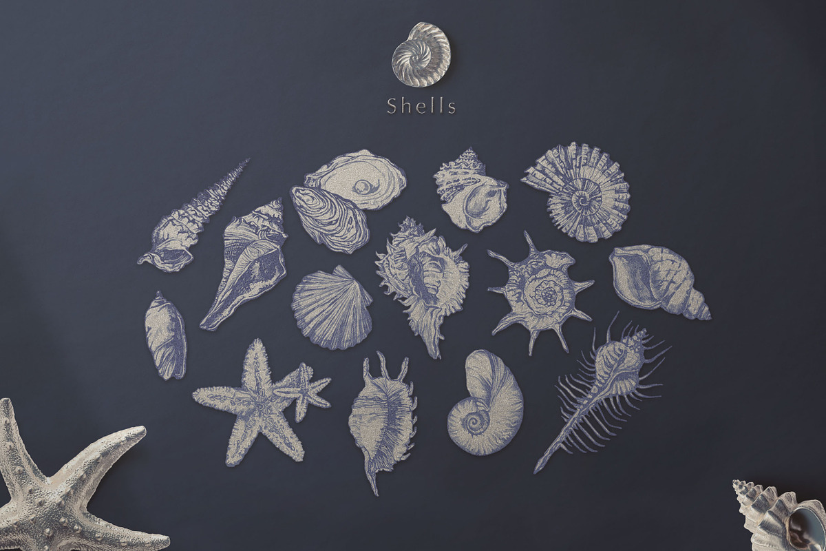 Silver Breeze Collection, a Decorative Illustration by Michael Rayback Design (Photo 3 of 10)
