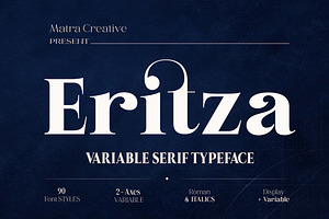 Eritza, a Font by Matra Creative