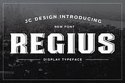 Regius Typeface, a Serif Font by Jan-Christian Bruun (Thumbnail 1 of 12)