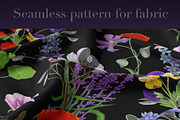 Wildflowers Seamless Pattern, a Pattern Graphic by Yana Dobrik (Thumbnail 5 of 11)